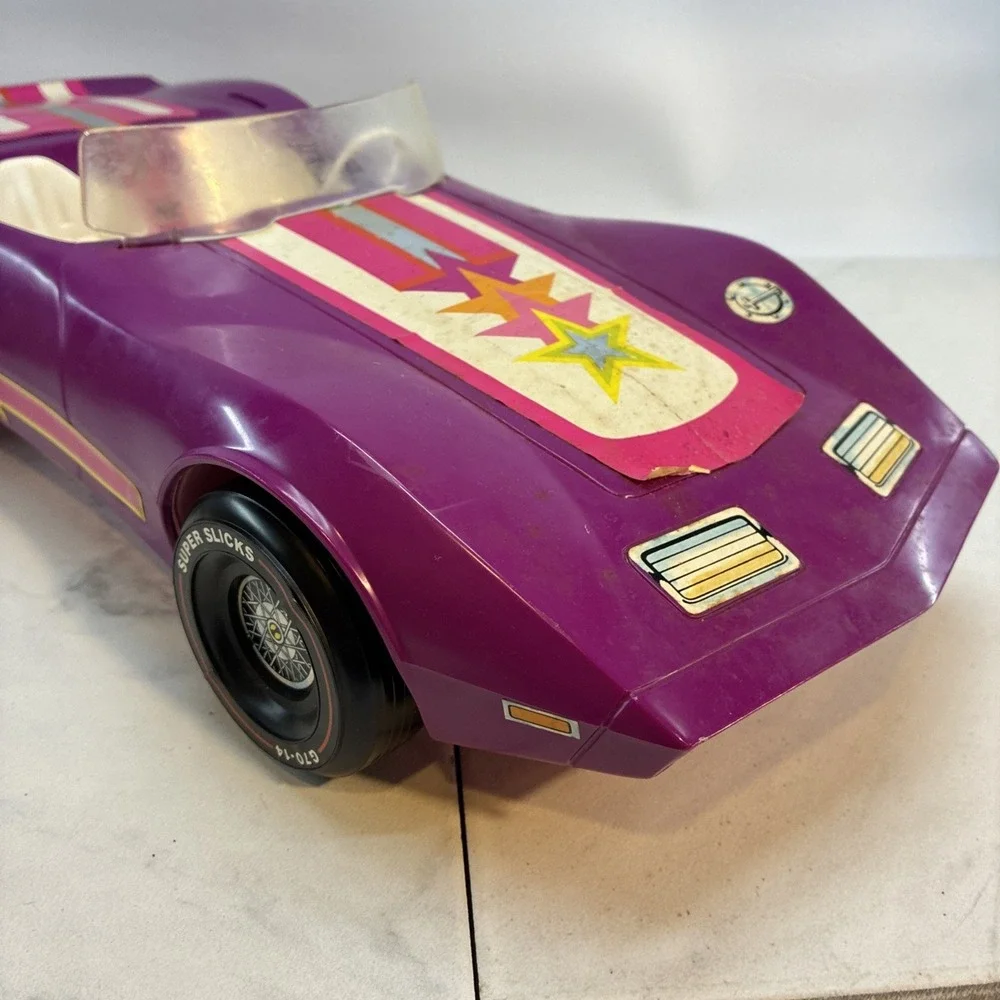 Vintage 1975 Barbie Star Purple Corvette